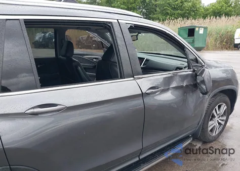 2016 Honda Pilot Ex-L из США, поврежденный, VIN 5FNYF6H58GB096380